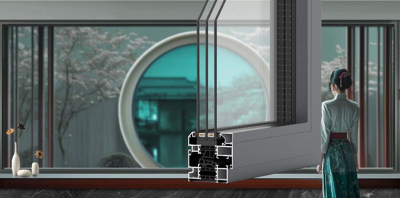 AT77鋁合金內開窗(東方甄選系列)