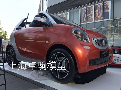 大比例奔馳smart汽車(chē)模型